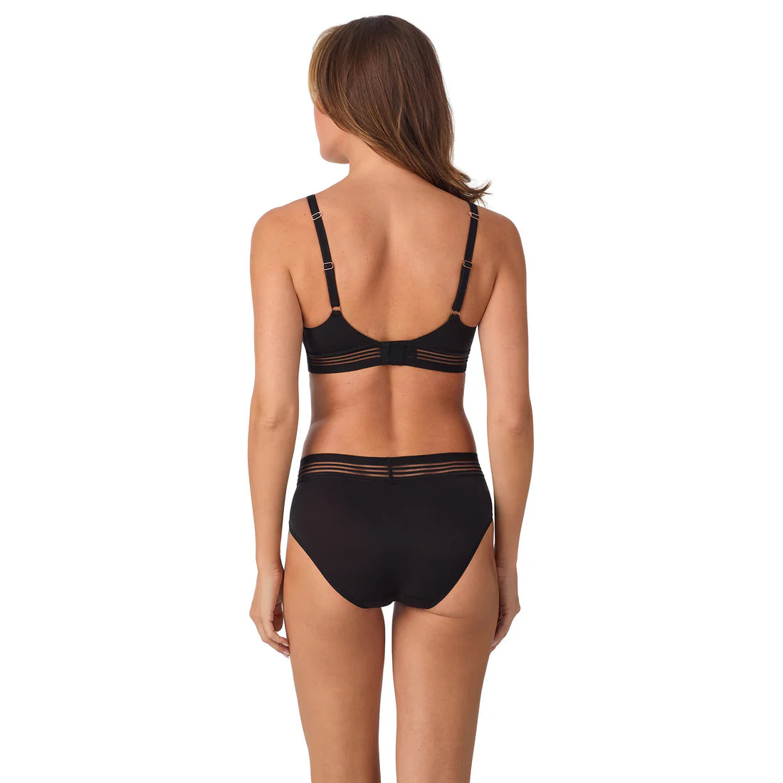 LE MYSTERE SECOND SKIN BLACK WIRELESS BRA