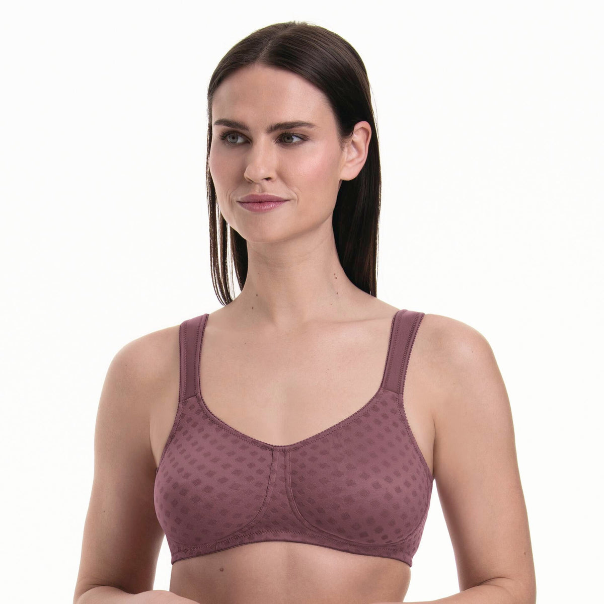 ANITA LISA POST MASTECTOMY BRA BILATERAL DARK ROSE