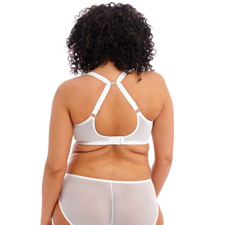 ELOMI MATILDA UW PLUNGE BRA WHITE
