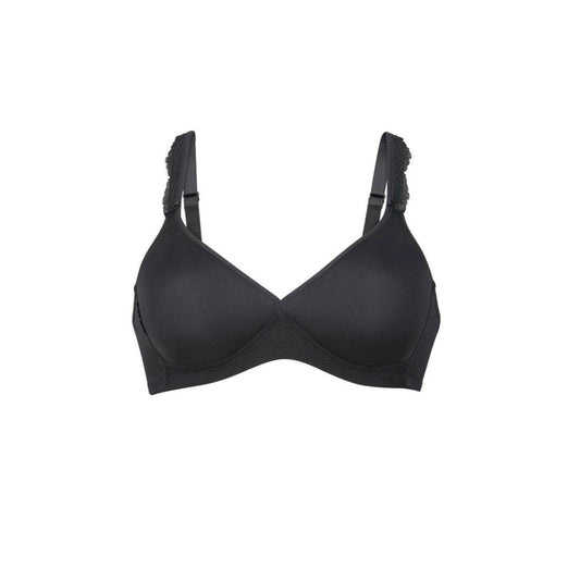 ROSA FAIA SELMA SOFT BRA WITH SPACER CUPS BLACK