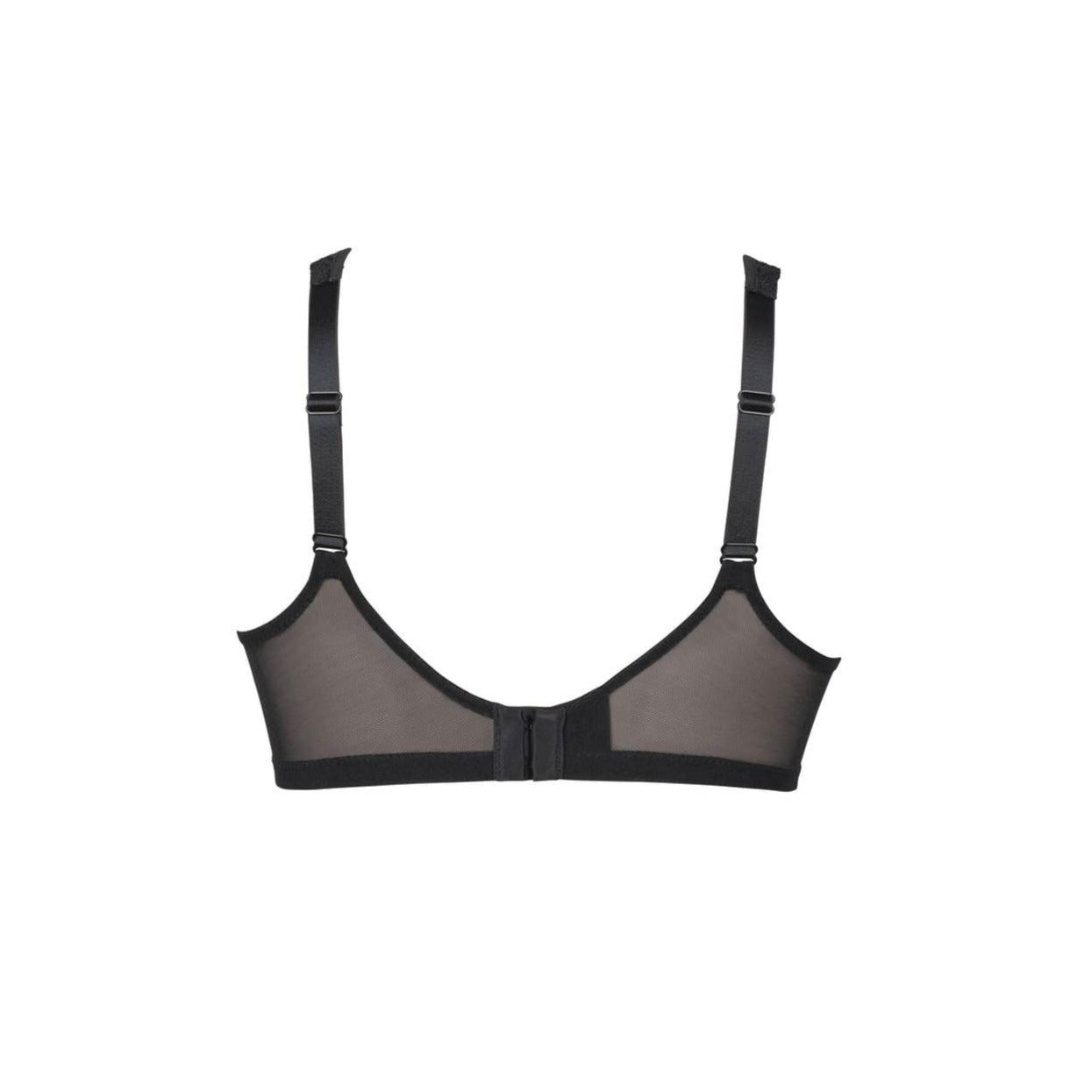 ROSA FAIA SELMA SOFT BRA WITH SPACER CUPS BLACK