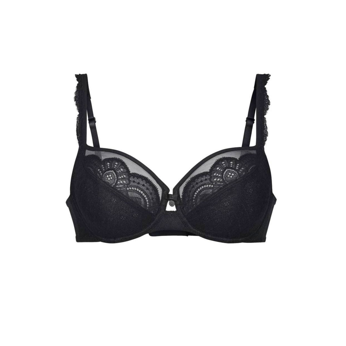 ROSA FAIA SELMA WIRED BRA BLACK