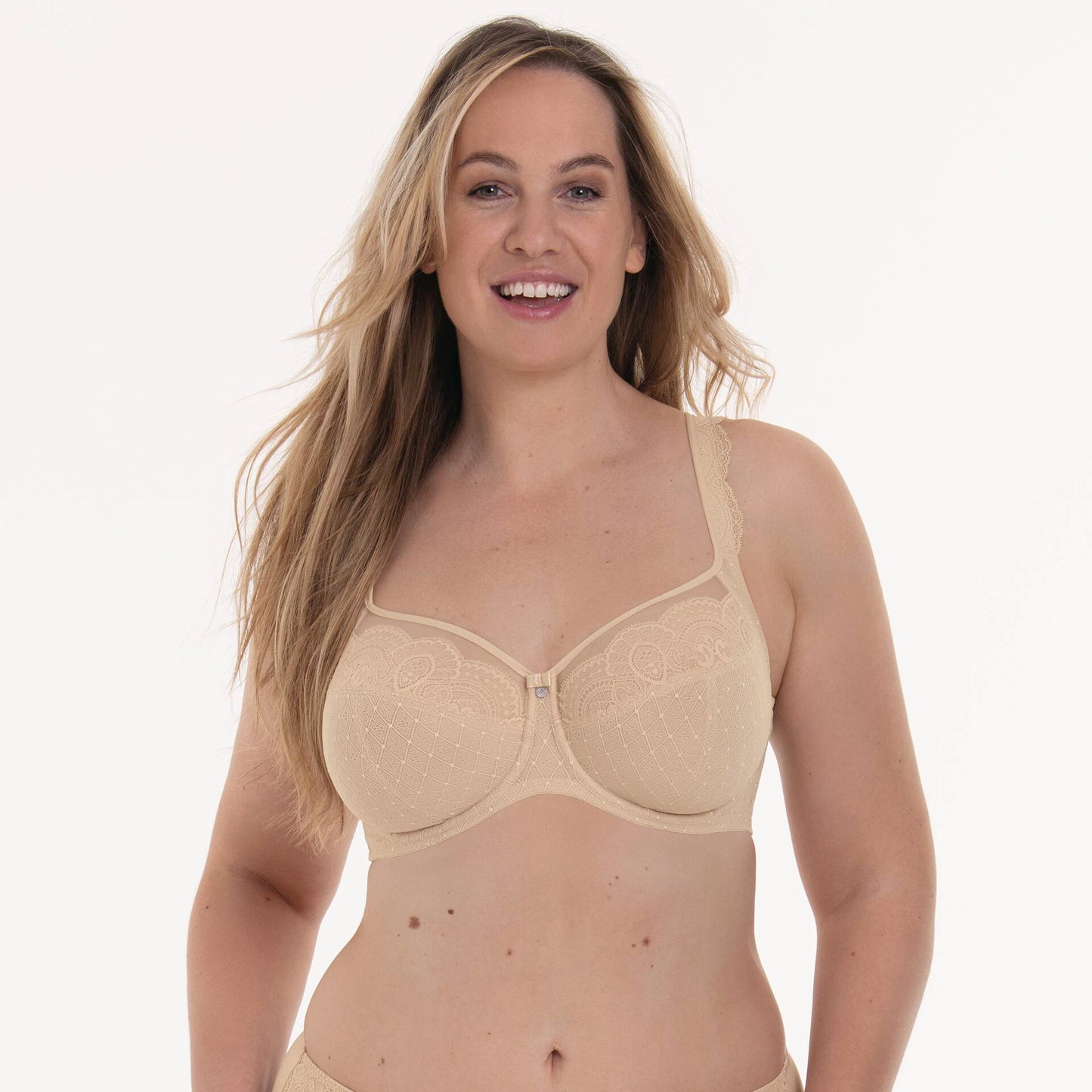 ROSA FAIA SELMA WIRED FULL CUP BRA DESERT