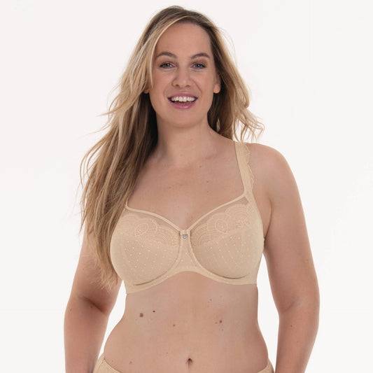 ROSA FAIA SELMA WIRED FULL CUP BRA DESERT