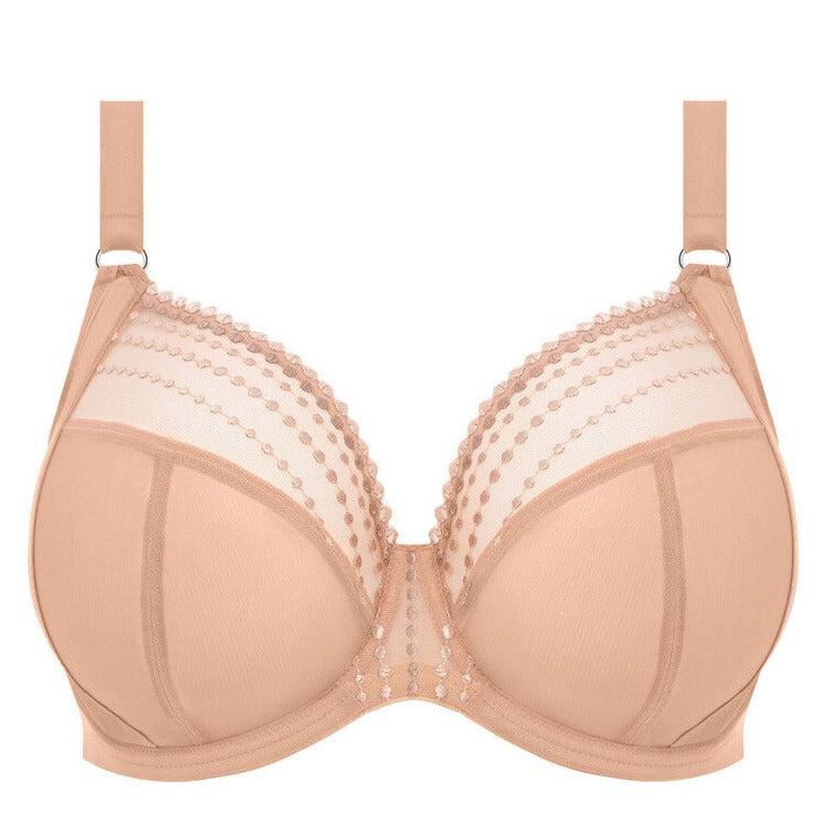 ELOMI MATILDA UW PLUNGE BRA CAFE AU LAIT