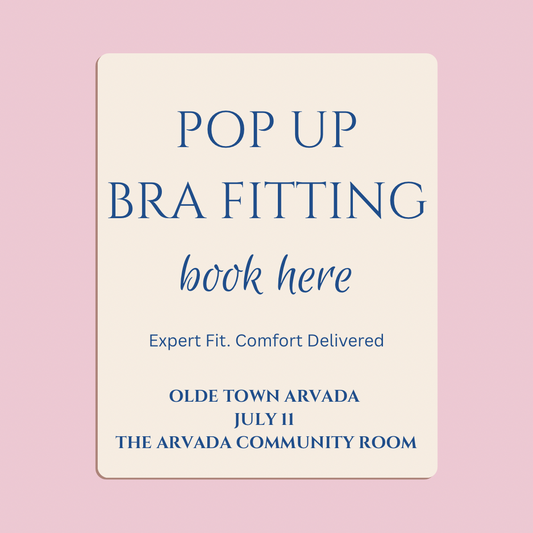 Pop Up Bra Fitting