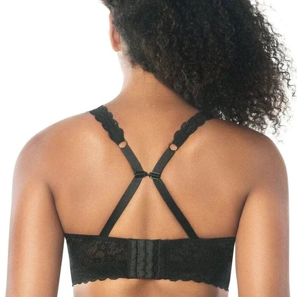 PARFAIT ADRIANA WIRE-FREE LACE BRALETTE BLACK