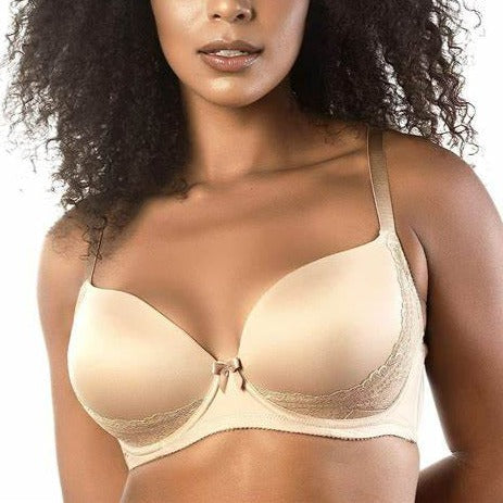 PARFAIT CASEY PLUNGE MOLDED T-SHIRT BRA EUROPEAN NUDE