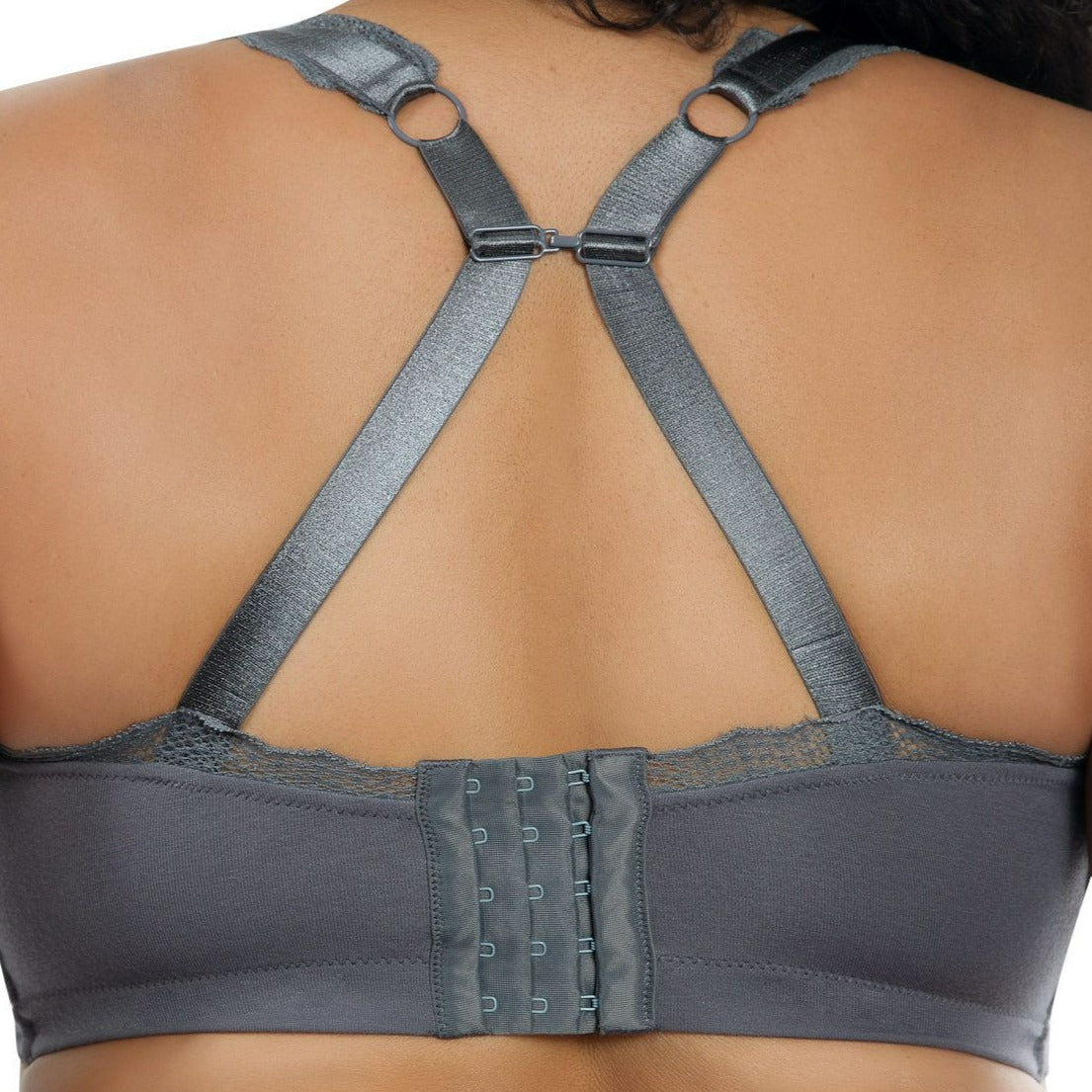 PARFAIT DALIS WIRE-FREE BRALETTE CHARCOAL