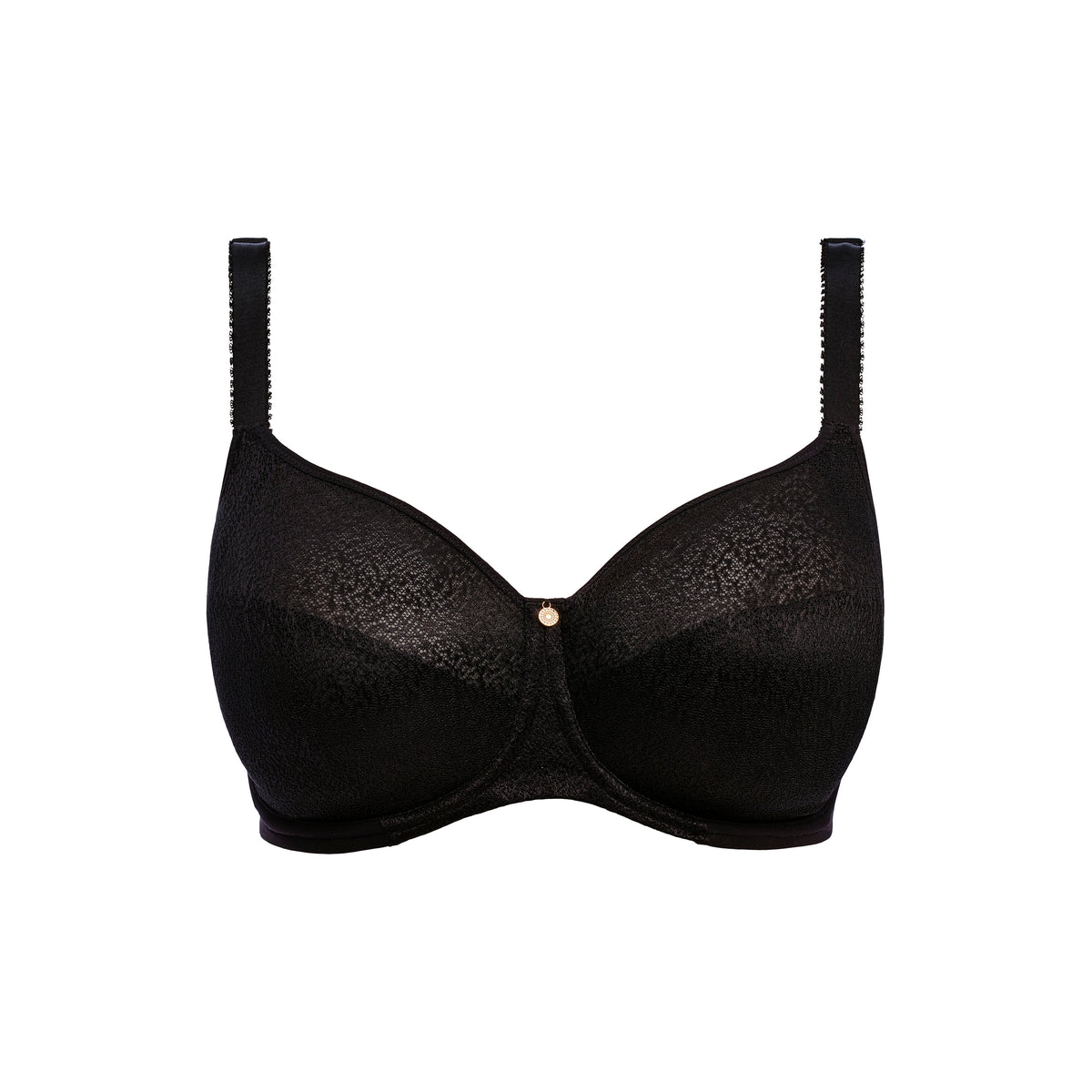 FANTASIE DEMURE BLACK UNDERWIRE MOULDED NON PADDED BRA