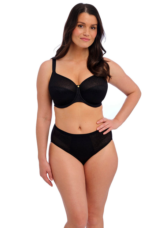 FANTASIE DEMURE BLACK UNDERWIRE MOULDED NON PADDED BRA