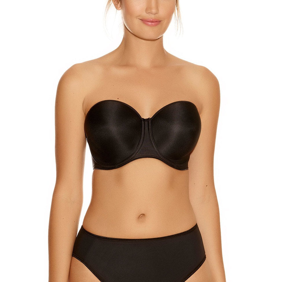 FANTASIE SMOOTHING MOULDED STRAPLESS BRA BLACK