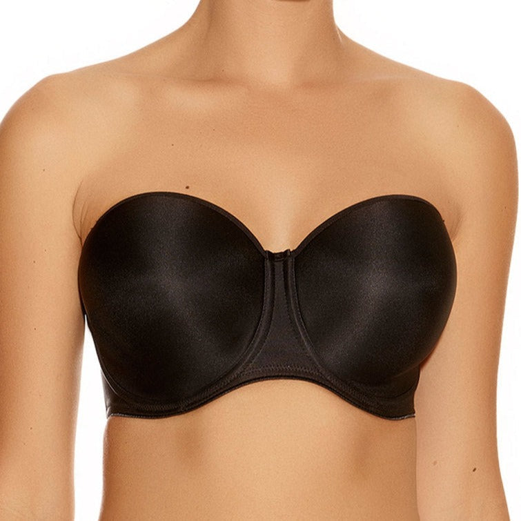 FANTASIE SMOOTHING MOULDED STRAPLESS BRA BLACK