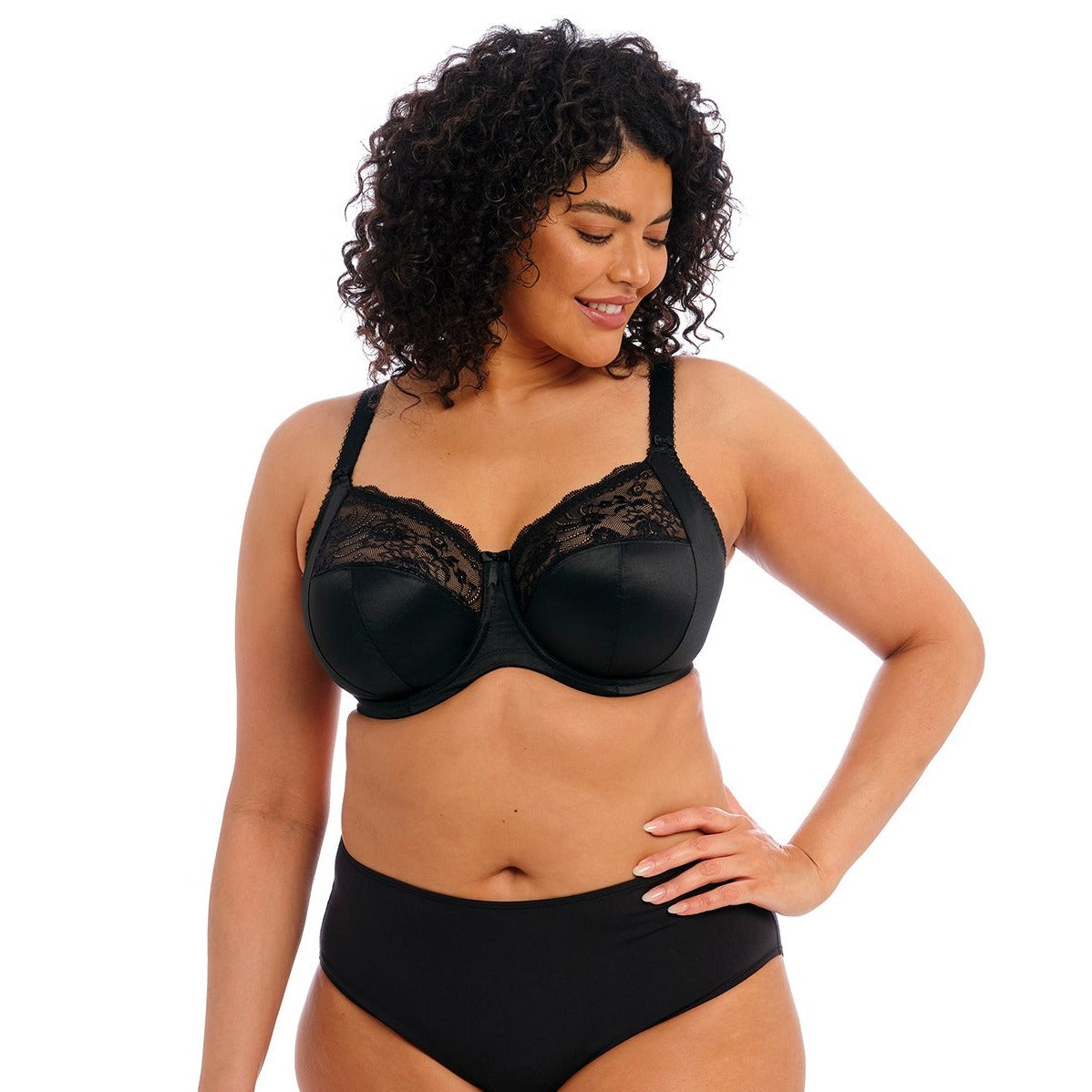 ELOMI MORGAN UW BRA BLACK