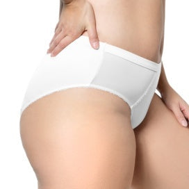 PARFAIT PANTY MICRO DRESSY FRENCH CUT PEARL WHITE