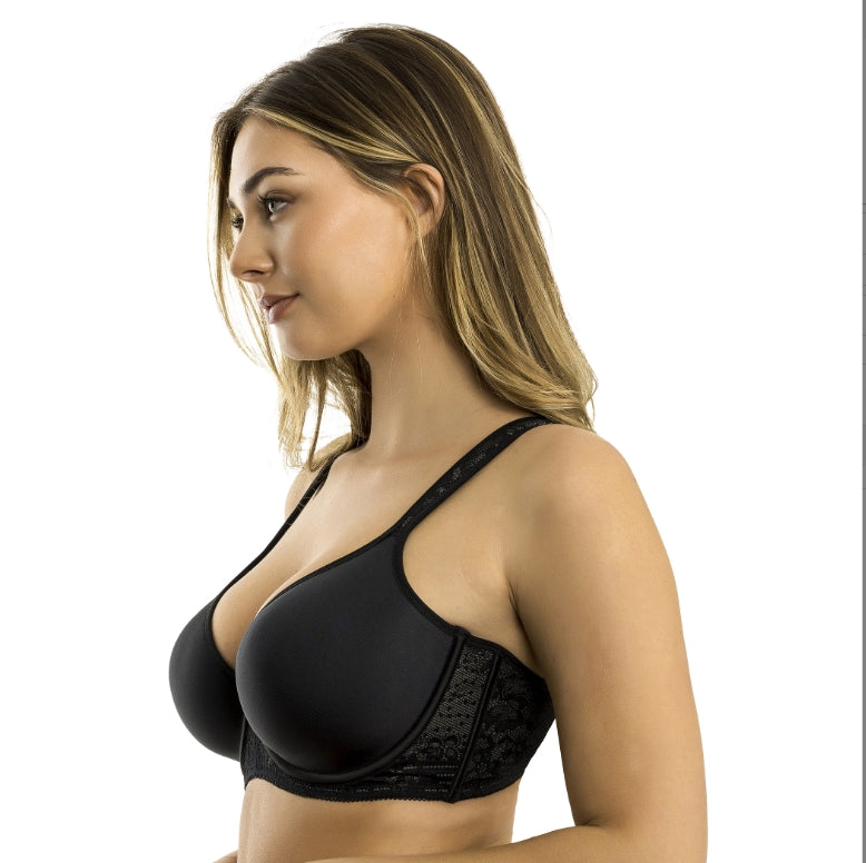 PARFAIT BLISS SEAMLESS SPACER TSHIRT BRA BLACK