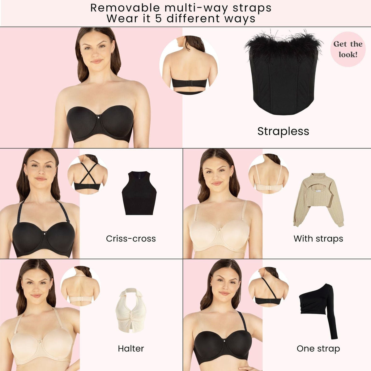 PARFAIT ELISE STRAPLESS BRA BARE