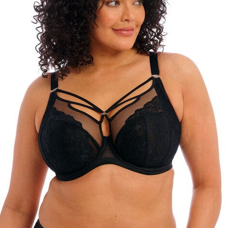 ELOMI BRIANNA UW PLUNGE BRA BLACK