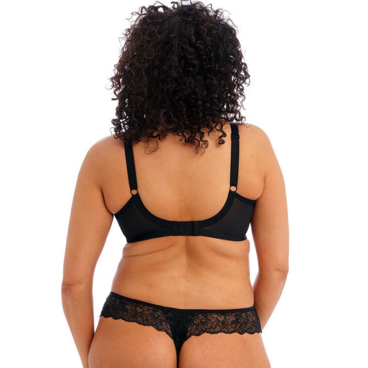 ELOMI BRIANNA UW PLUNGE BRA BLACK