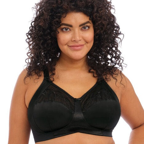 ELOMI CATE NON WIRED BRA BLACK
