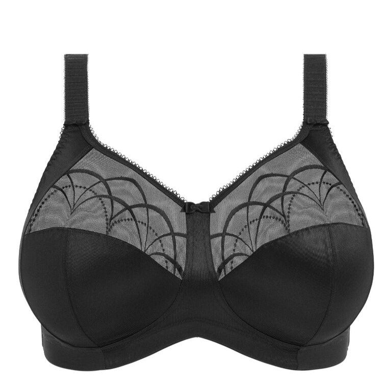 ELOMI CATE NON WIRED BRA BLACK