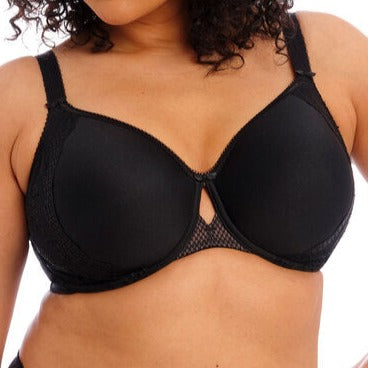 ELOMI CHARLEY UW MOULDED SPACER BRA BLACK