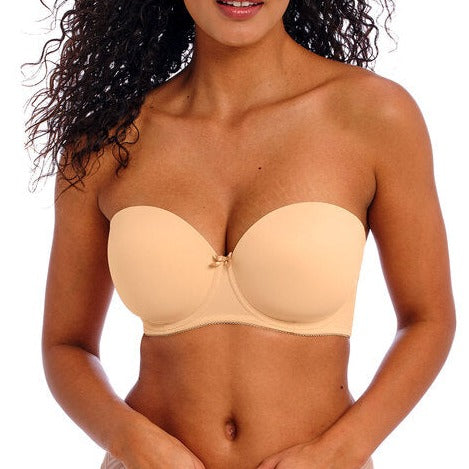 FREYA DECO U/W MOULDED STRAPLESS BRA NUDE