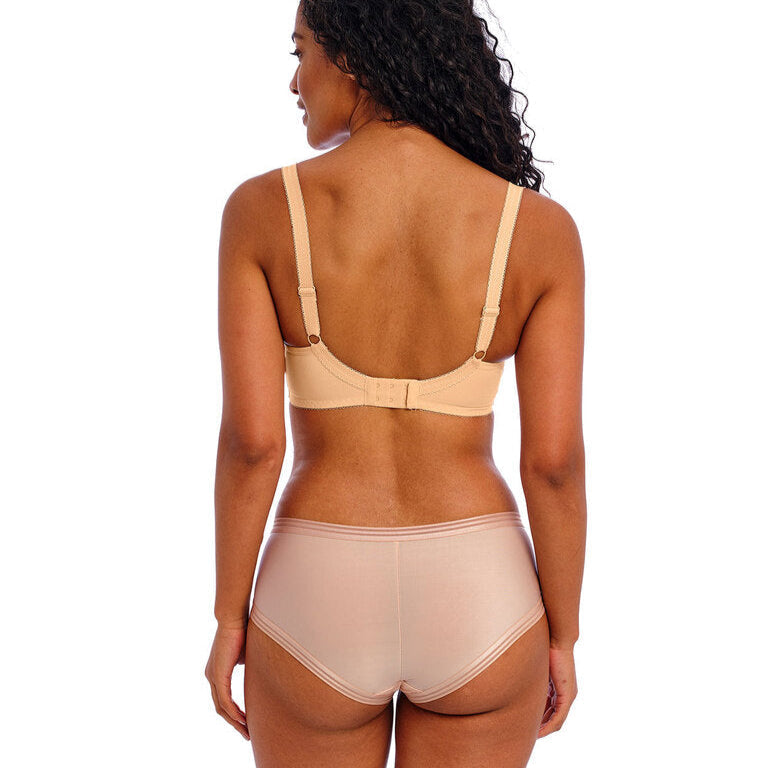 FREYA DECO MOULDED PLUNGE BRA NUDE
