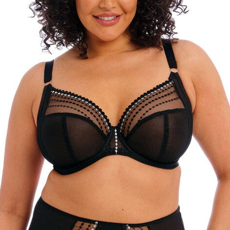 ELOMI MATILDA UW PLUNGE BRA BLACK