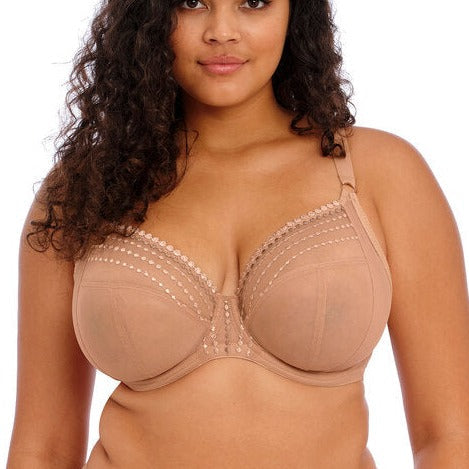 ELOMI MATILDA UW PLUNGE BRA CAFE AU LAIT