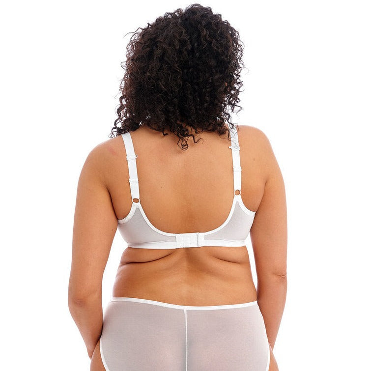 ELOMI MATILDA UW PLUNGE BRA WHITE