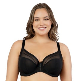 PARFAIT SHEA PLUNGE UNLINED BRA BLACK
