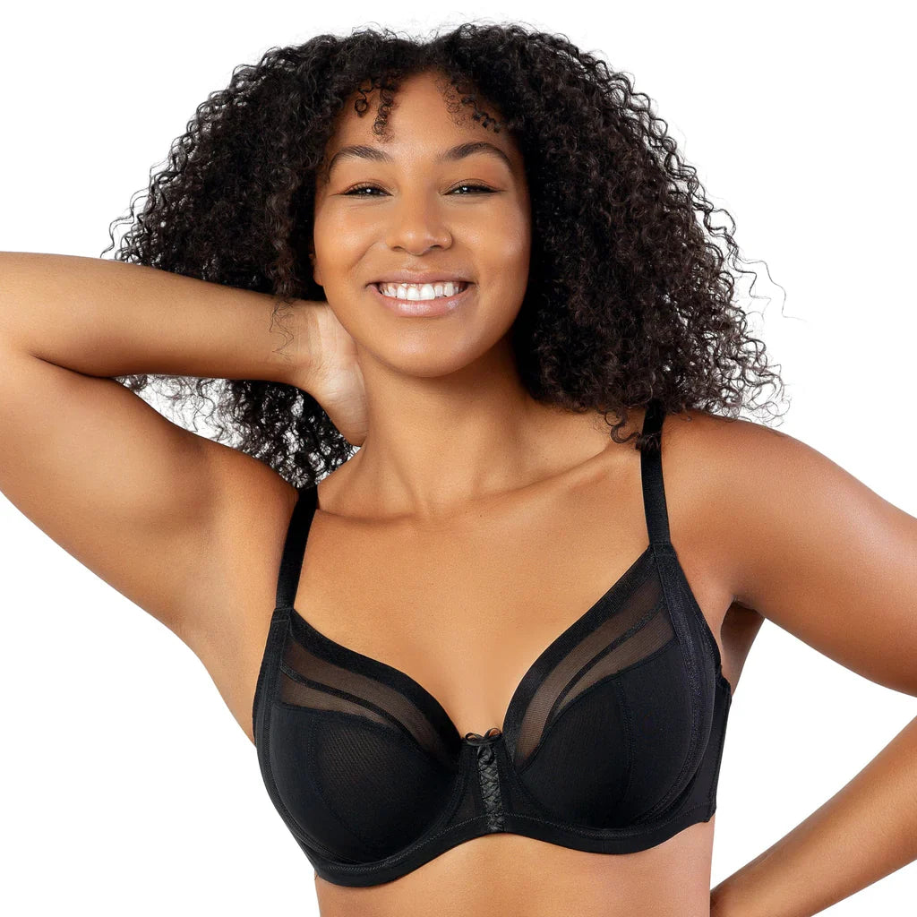PARFAIT SHEA PLUNGE UNLINED BRA BLACK