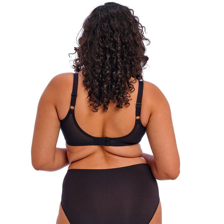 ELOMI SMOOTH UW MOULDED NON PADDED BRA BLACK
