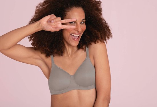 ANITA TONYA POST MASTECTOMY BRA W/ PADDED CUPS DUSTY GREY